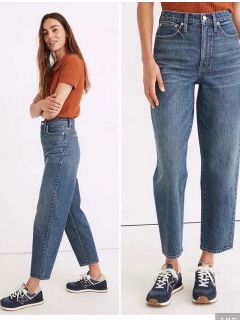 Madewell Balloon Jeans Size 32